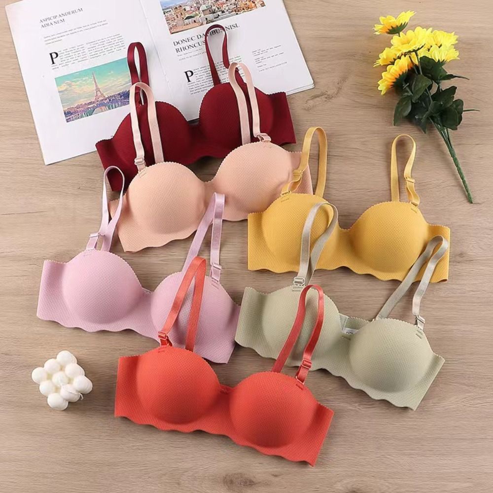Wirefree Bra Comfort - Модный комфортный бесшовный бюстгальтер Candy Color